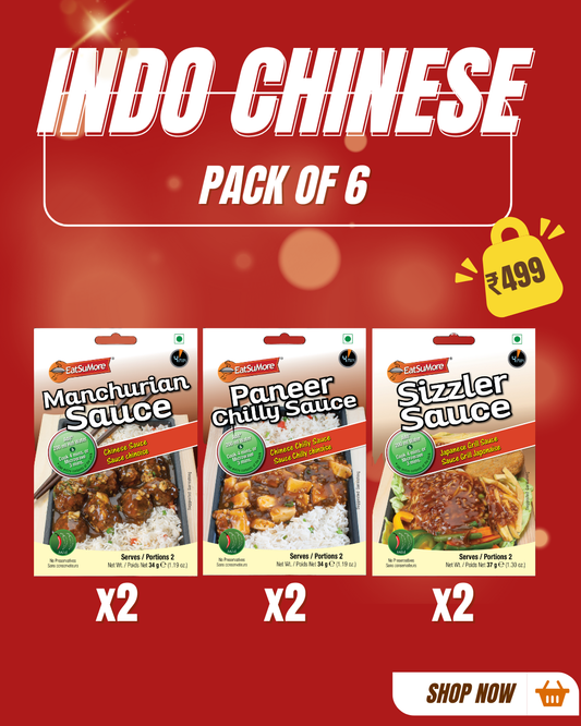 Indo Chinese Pack of 6