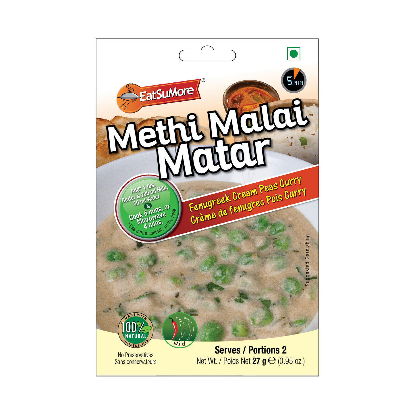 Methi Malai Matar