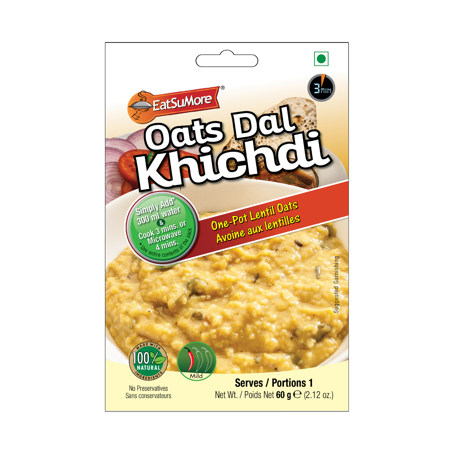 Oats Dal Khichdi